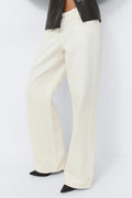 Ultra low wide jeans - Gris