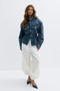 Mid waist balloon trousers - Noir