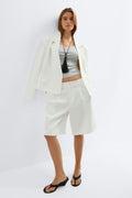 Bermuda shorts - Blanc