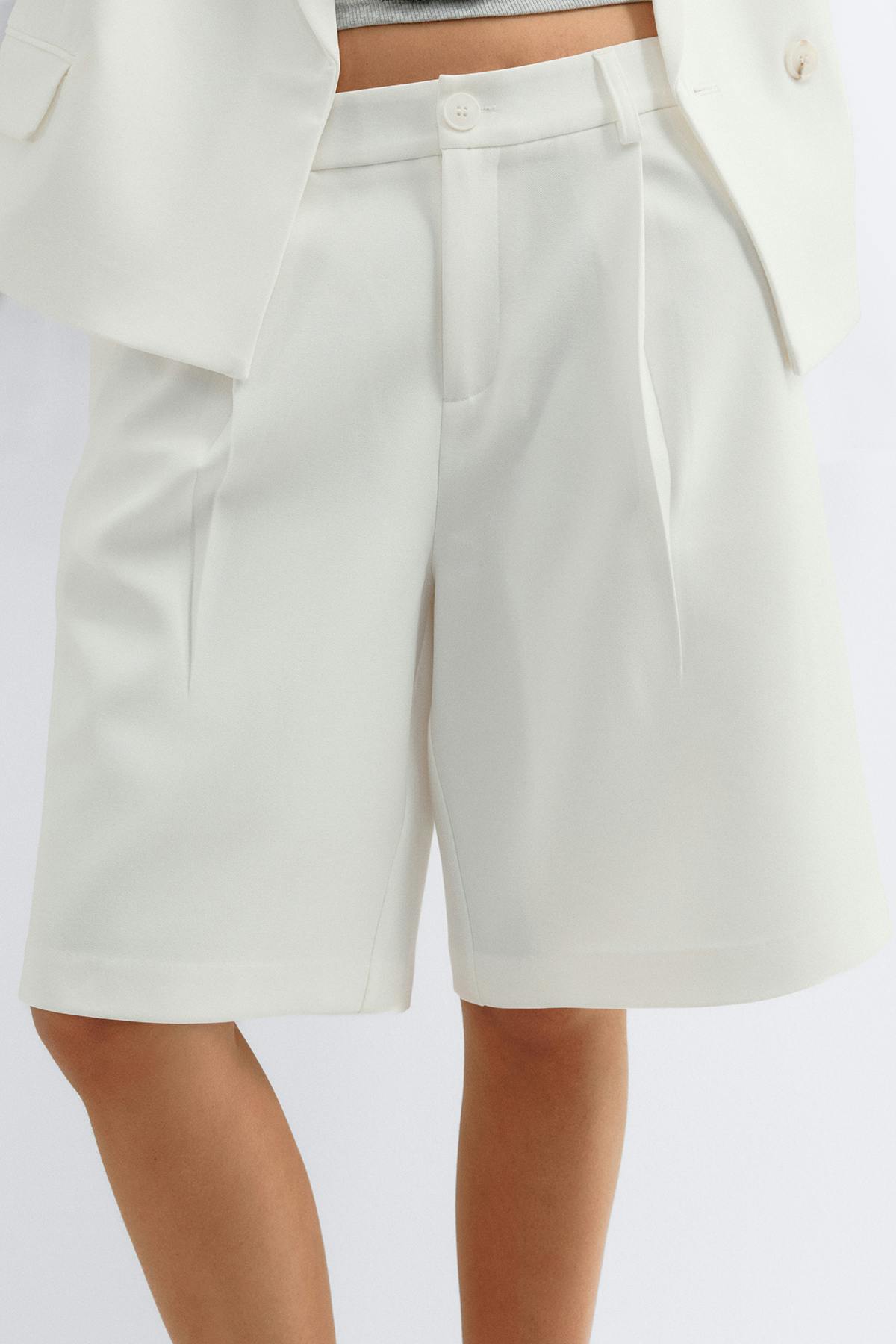 Bermuda shorts - Blanc