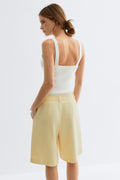 Bermuda shorts - Butter yellow