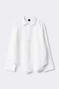 Structure shirt - White/stripe