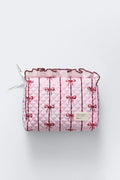 Make up bag - White flower