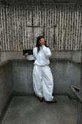 Wide balloon trousers - Noir