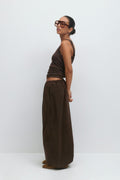 Wide balloon trousers - Blanc