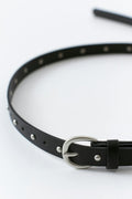 Studded long belt