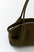 Fold detail shoulder bag