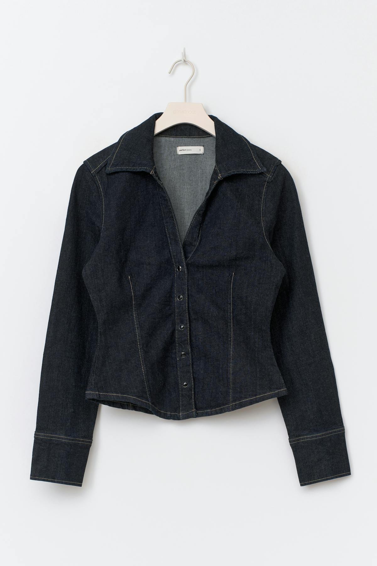 Slim fit denim shirt - Rinse