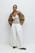 Lace singlet - Egret