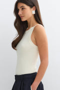 Knitted singlet - Winter pear