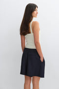 Knitted singlet - Winter pear