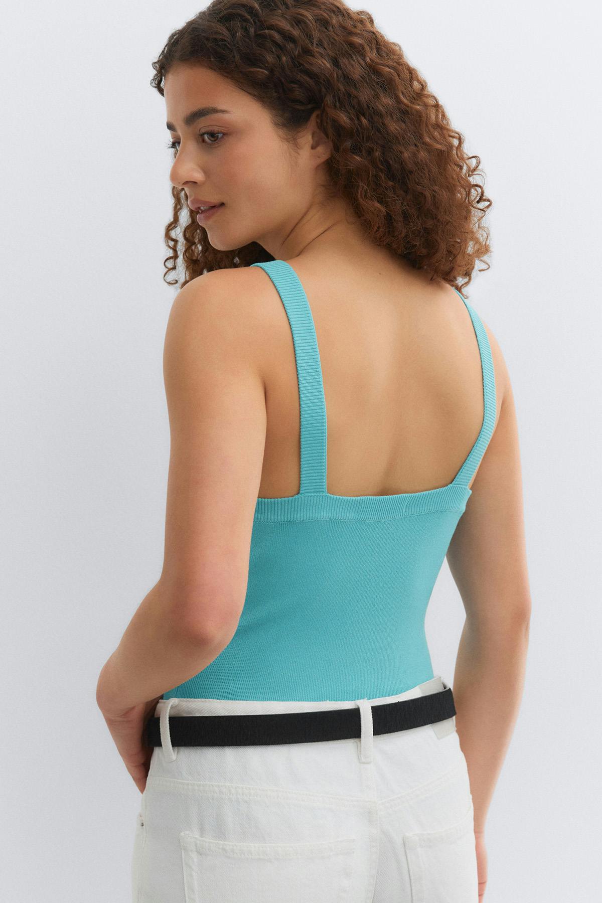 Knitted singlet - Vanilla yellow