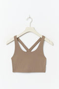 Soft yoga top - Espresso brown