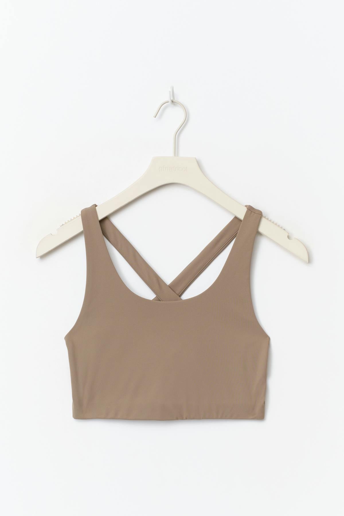 Soft yoga top - Espresso brown