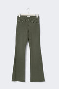 Y2k petite bootcut jeans - Gris clair
