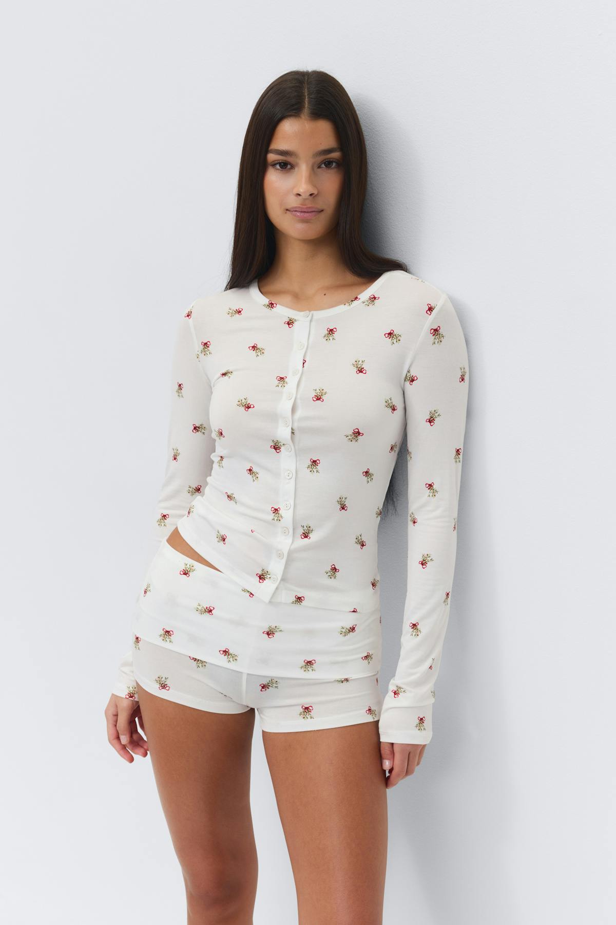 Soft loungewear cardigan - Noir