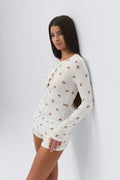 Soft loungewear cardigan - Noir