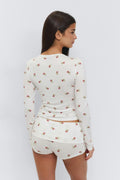 Soft loungewear cardigan - Mistle aop