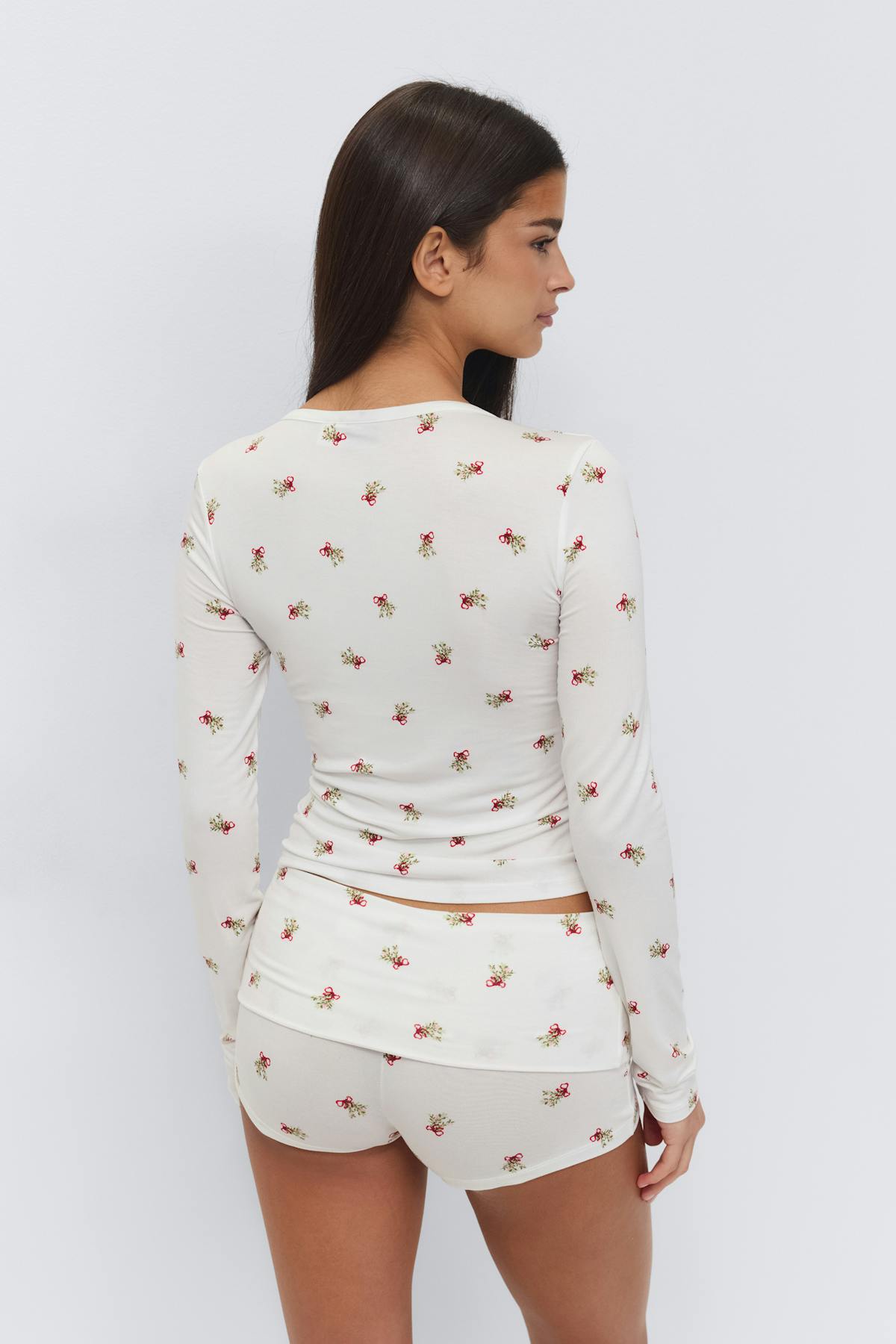 Soft loungewear cardigan - Mistle aop