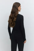 Soft loungewear cardigan - Noir
