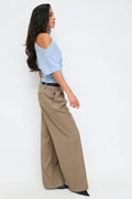 Soft asymmetric top - Seal brown