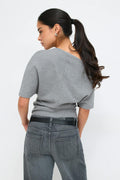 Soft asymmetric top - Grey melange