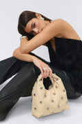 Studded handbag