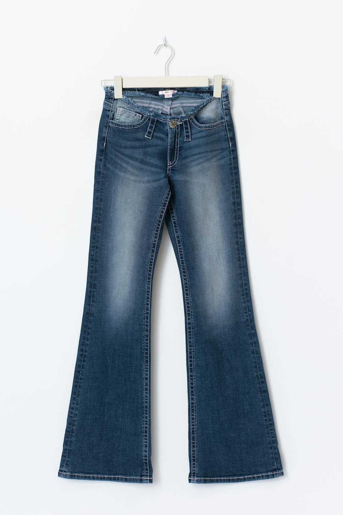 Y x-tra low cut off jeans tall - Bleu foncé