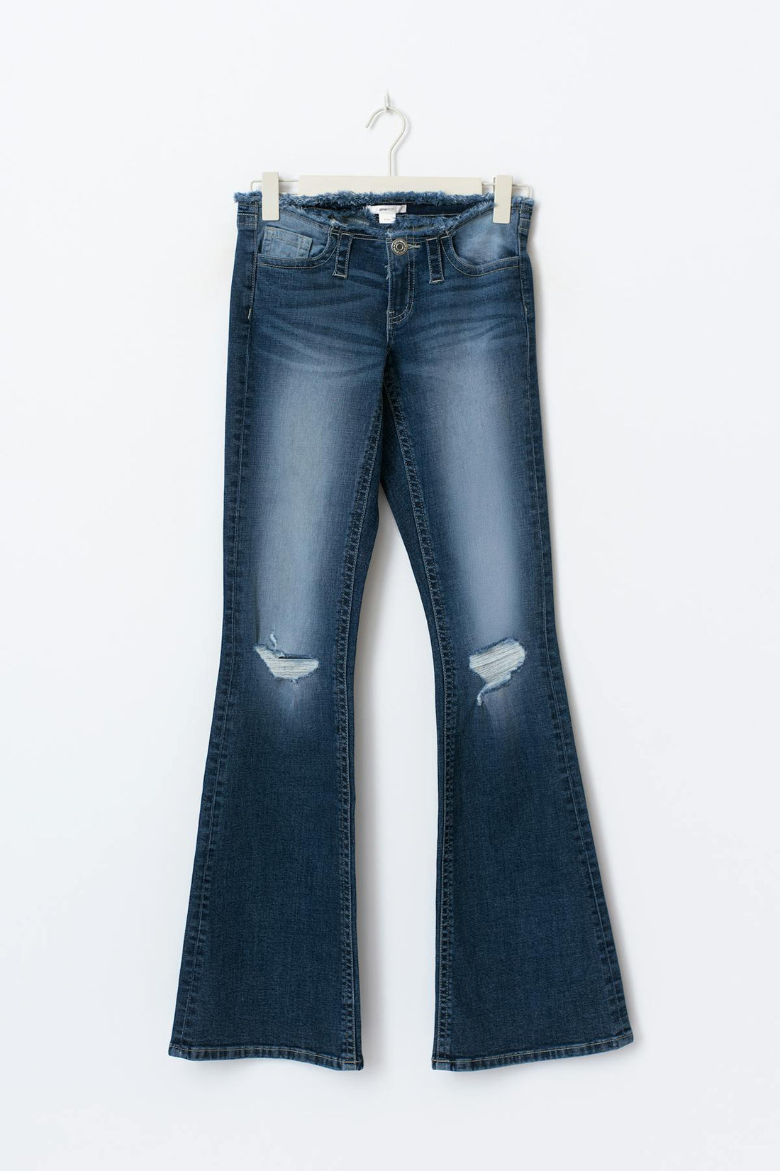 14+ xtra low cutoff jeans tall - Bleu foncé