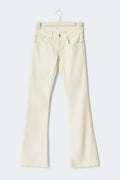 Ultra low tall bootcut jeans - Gris clair