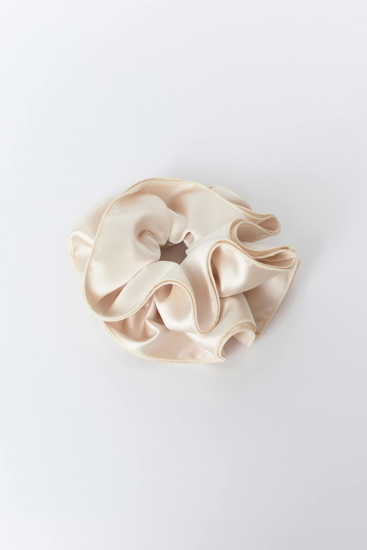Big satin scrunchie