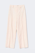 Mid waist wide trousers - Peach