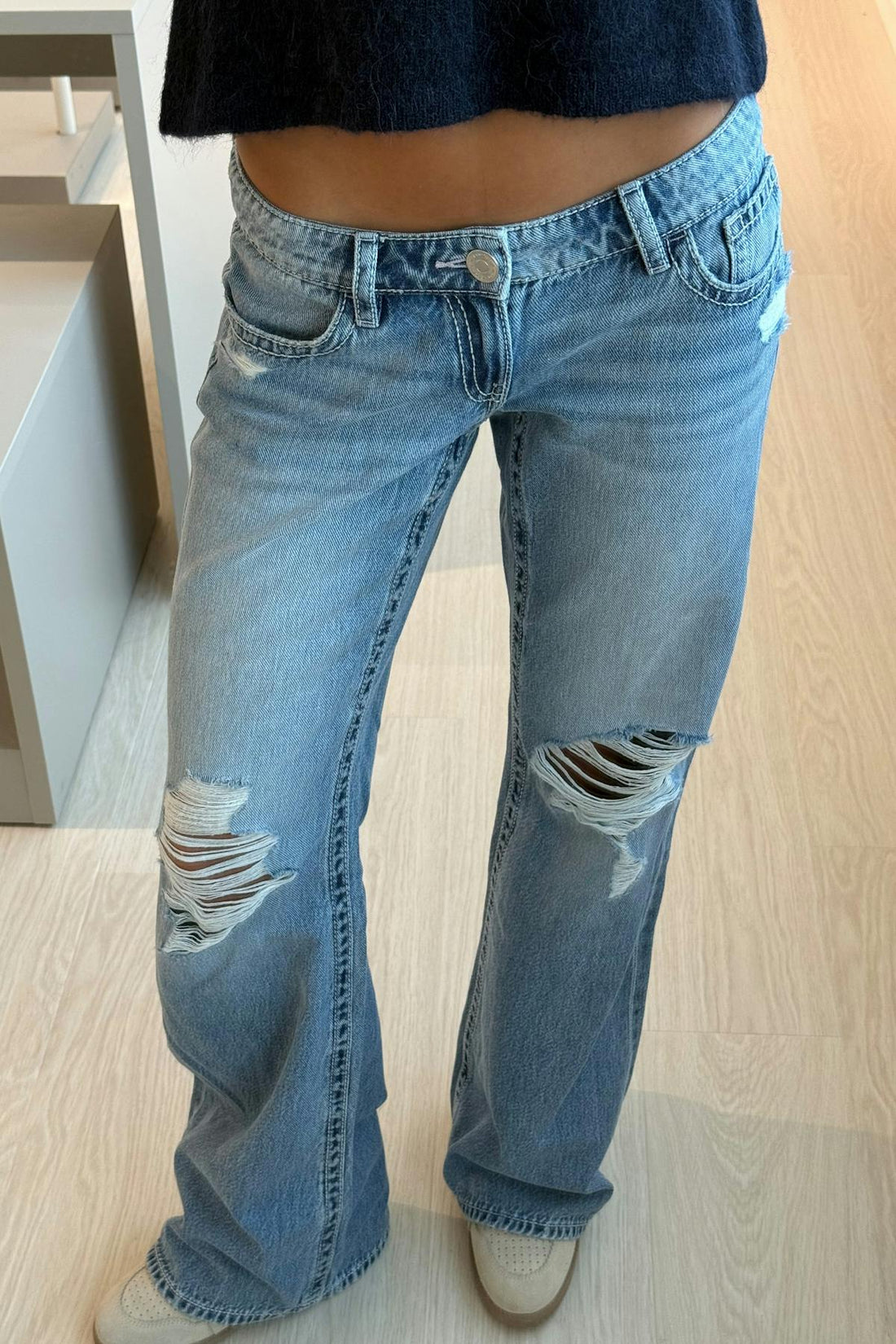14+ for real low loose jeans - Bleu clair