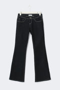 Ultra low flare petite jeans - Rinse