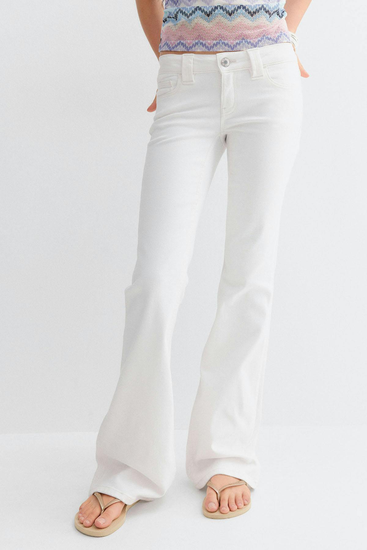 Y too clean flare jeans - Offblack