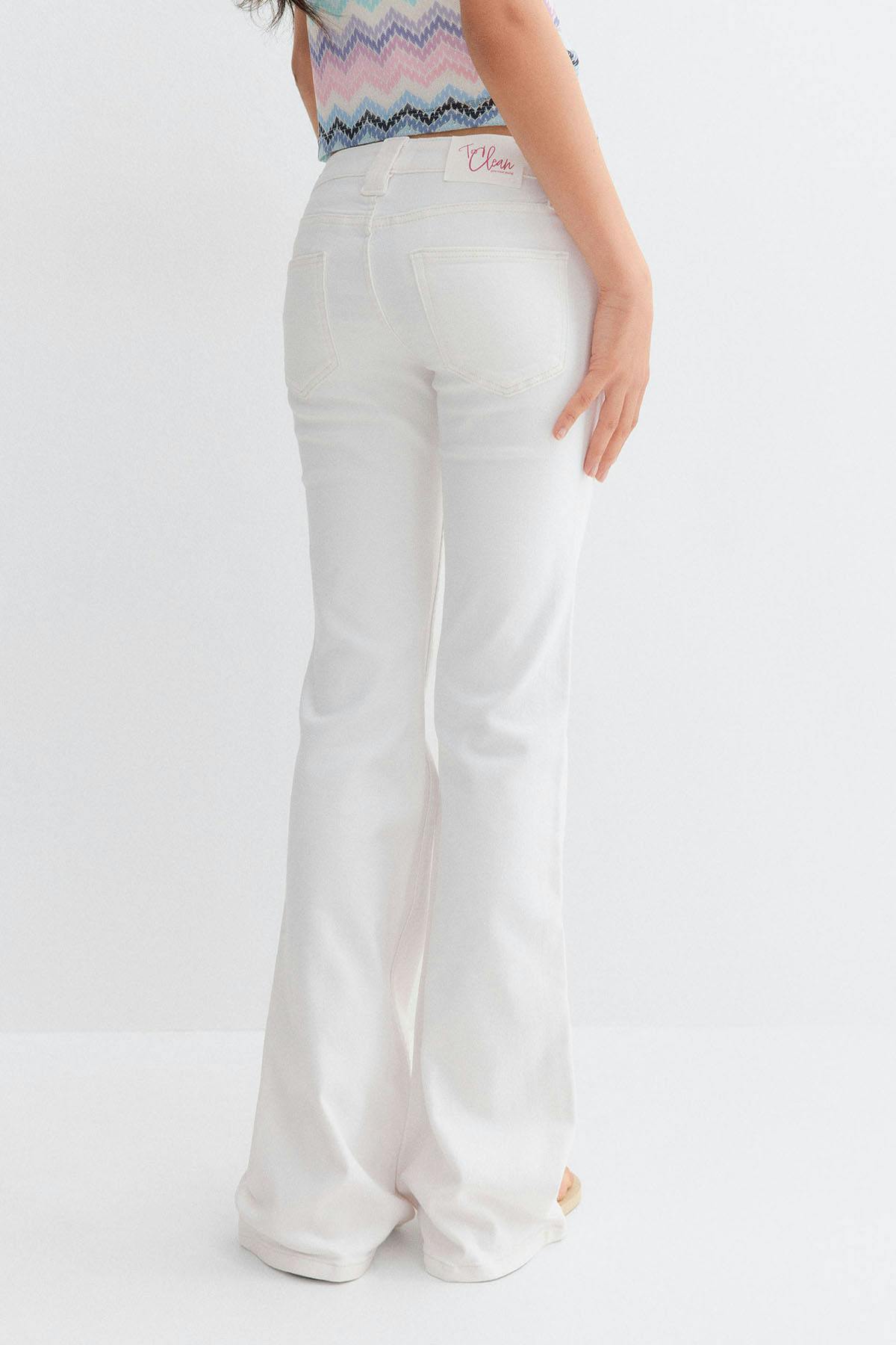 Y too clean flare jeans - Bleu foncé