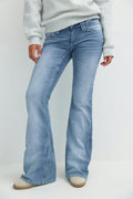 Y too clean flare jeans - Bleu clair