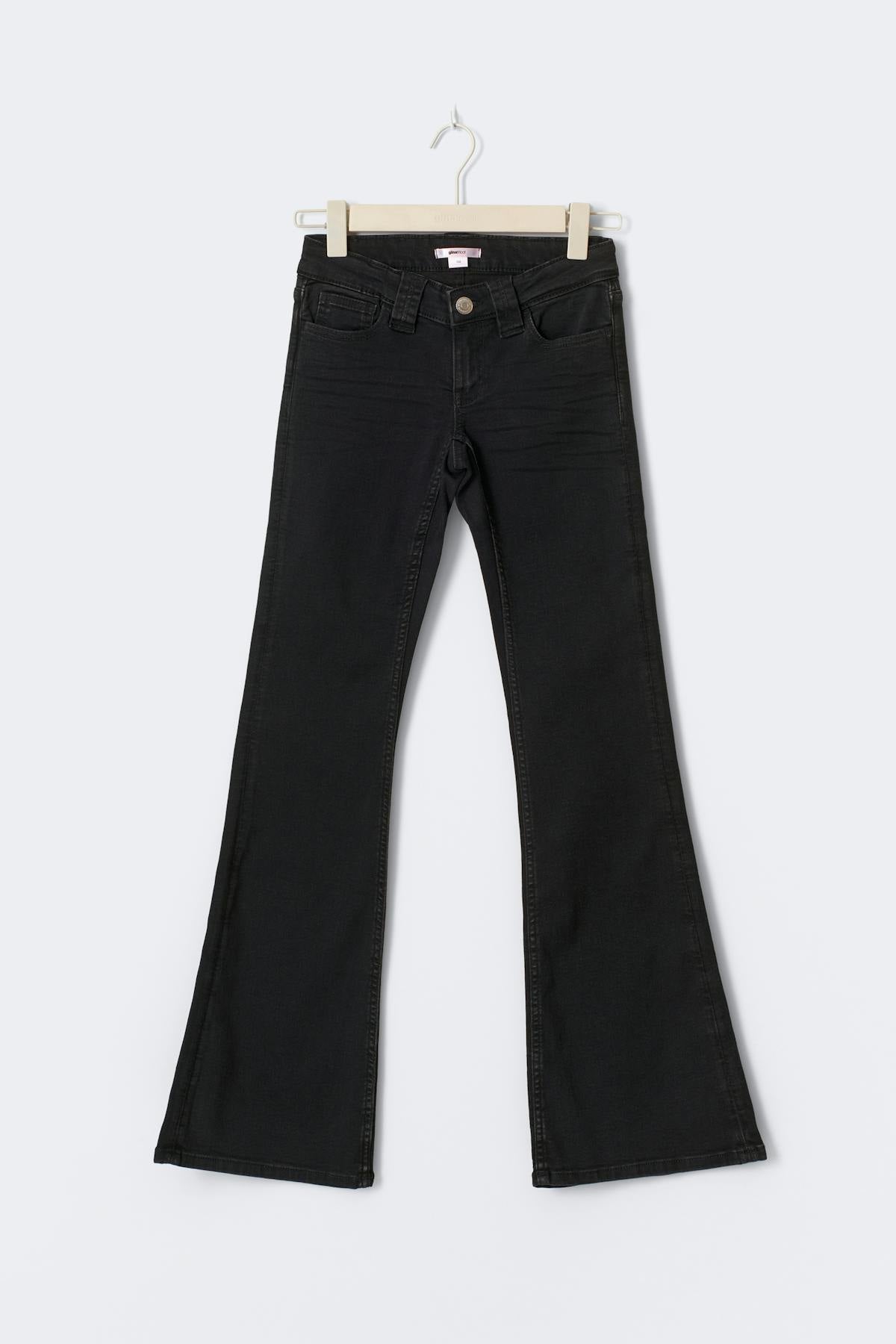 Y too clean flare jeans - Offblack