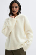 Mohair knitted sweater - Rainy day