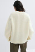 Mohair knitted sweater - Rainy day