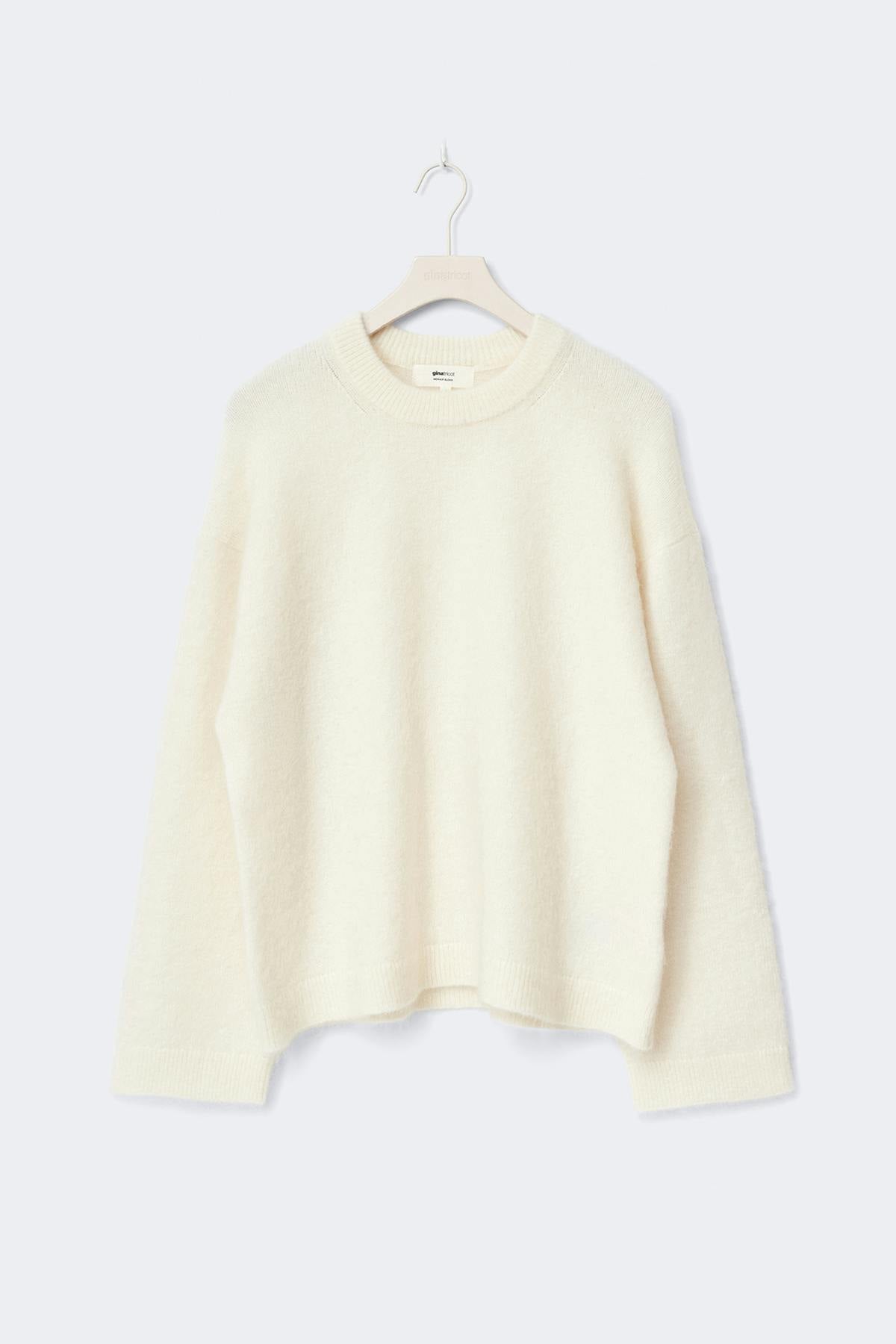 Mohair knitted sweater - Rainy day