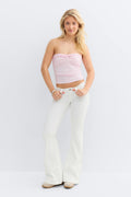 14+ runway jeans - Blanc