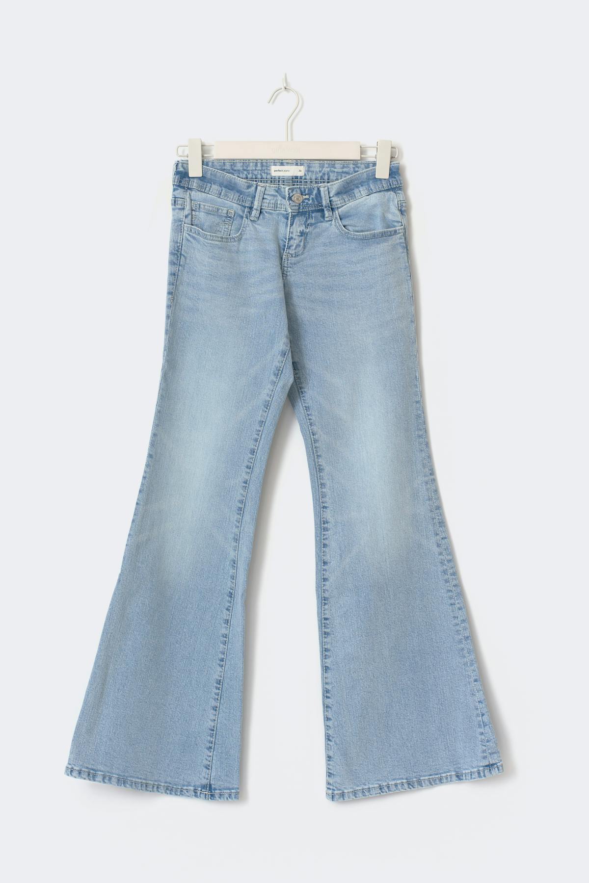 Ultra low flare tall jeans - Rinse