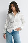 Shaped blouse - Rose clair