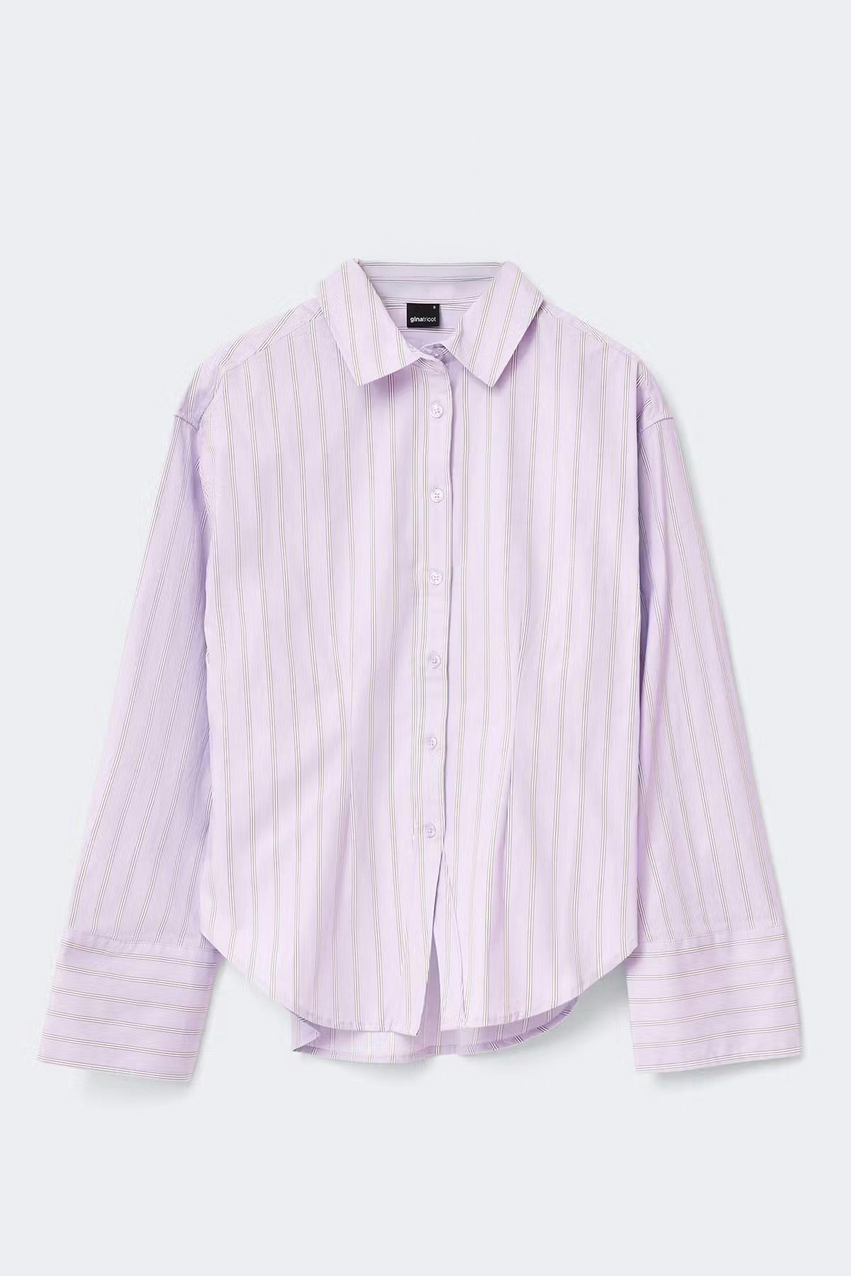 Shaped blouse - Rose clair