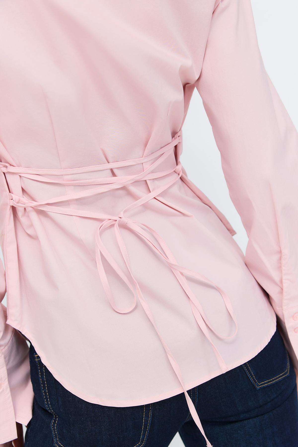 Shaped blouse - Noir