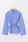 Shaped blouse - Bleu clair