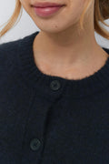 Y knitted cape cardigan