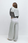 Balloon trousers - Grey melange