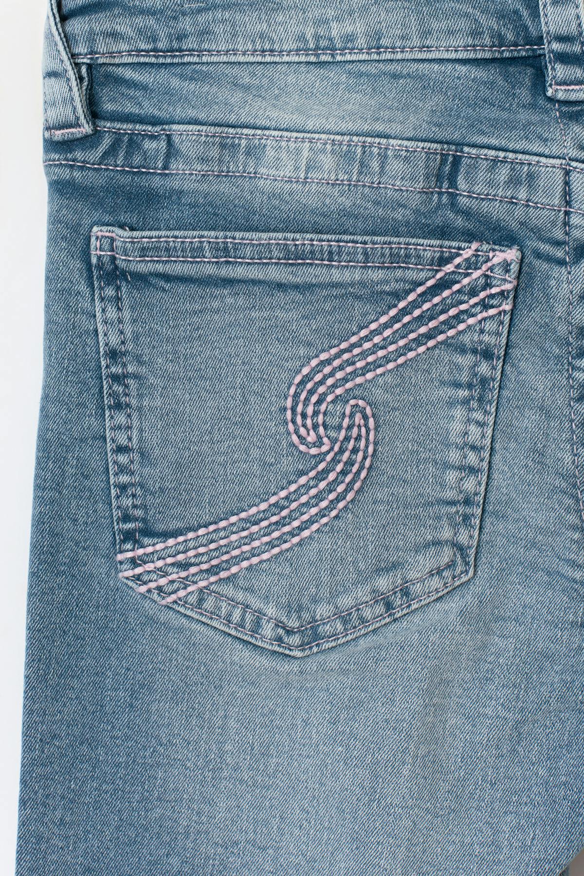 Y dixie low flare jeans tall - Mid blue